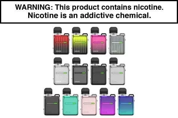 SMOK NOVO MASTER BOX VAPE POD KIT - Black Carbon Fiber, Black Gunmetal (Leather)