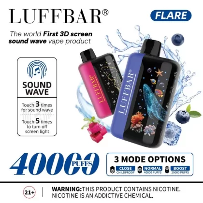LUFFBAR Flare 40K - Sour Apple Ice - Skullvaping