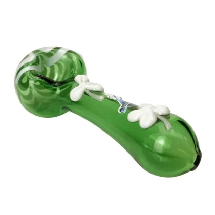 Chameleon Glass Lucky Charm Pipe