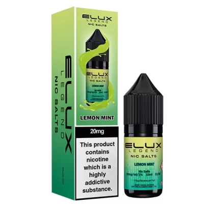Elux Legend Lemon Mint Nic Salt E-Liquids