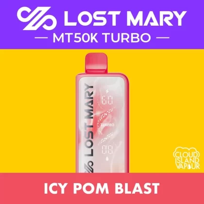 LOST MARY MT50K TURBO Disposable Vape – Icy Pom Blast