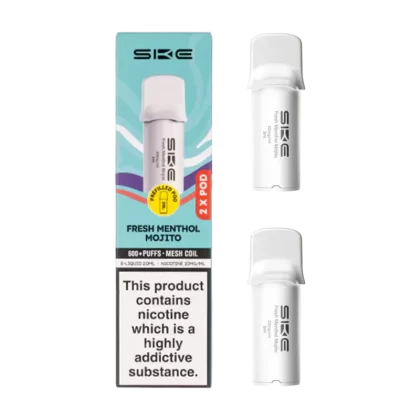 Fresh Menthol Mojito SKE 600 Pro Pods - Vapeshop Co