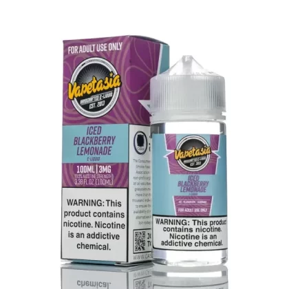 Vapetasia - ICED Blackberry Lemonade - 100ml - 6mg