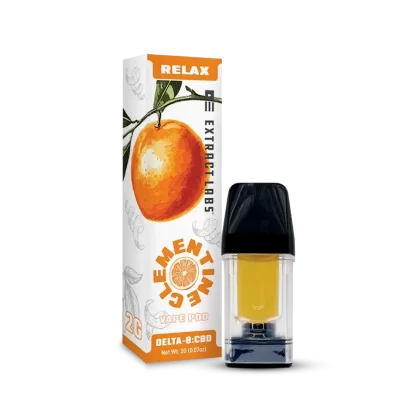 Extract Labs Delta 8 Relax Pod | Clementine | Sativa
