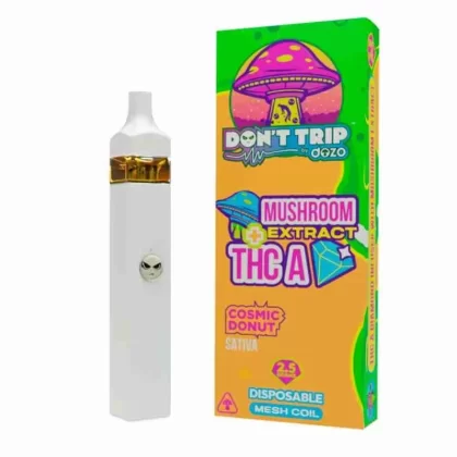 Dozo Mushrooom Extract + THCA Disposable 2.5 Gram