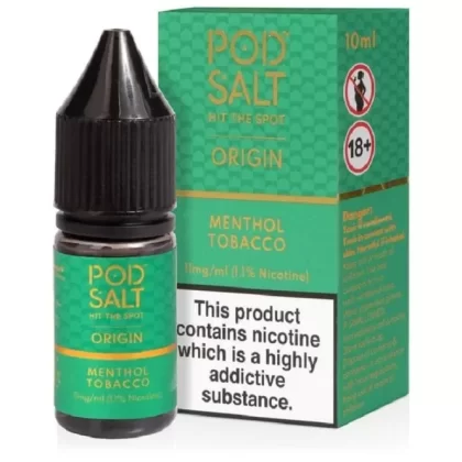 Pod Salt Menthol Tobacco Nicotine Salt E Liquid (10ml)