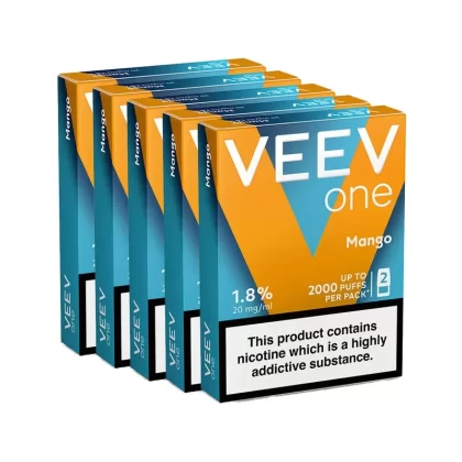 VEEV ONE Mango Pod Bundle (5 Packs) - Ecigpremium