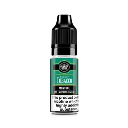 Dinner Lady Select Tobacco Menthol Nic Salt - 10mg
