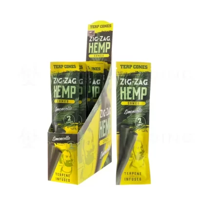 Zig-Zag® | Terp Cones 2-Pack | 104mm – Limoncello – 15 Count - Ejuicewarehouse