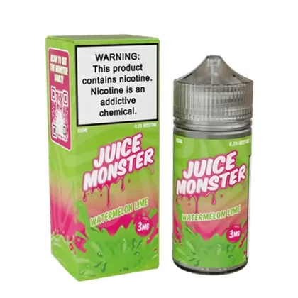 Watermelon Lime E-Liquid by Juice Monster - Size#100ml~Nicotine#0MG>3MG>6MG
