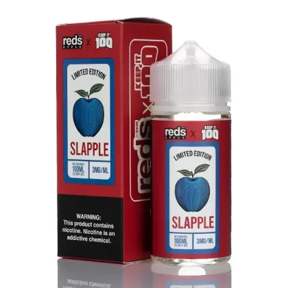 7 Daze Reds Apple x Keep It 100 - Slapple - 100ml - 3mg