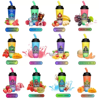 Original Supbliss Bingo Milk Tea Cup Rechargeable Disposable Vape Pen Device 8000 Puffs 600mah ( )