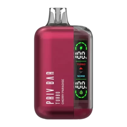 Cherry Paradise Priv Bar Turbo - Nicotine#50mg~Size#Single>5 Pack