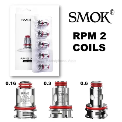 Smok RPM 2 Coil – Pack of 5