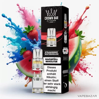 Al Fakher 3K Mini – Strawberry Watermelon - Wassermelone / Erdbeere