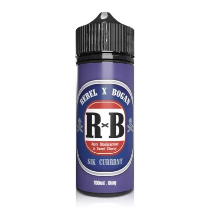 Sik Currrnt By Rebel X Bogan 100ml Shortfill - Vape Store