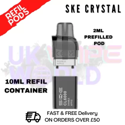 Double Apple SKE CL6000 Replacement Prefilled Pod