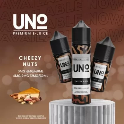 UNO CHEESY NUTS VAPE ELIQUID - Vape Product, Vape Product; Vape Product