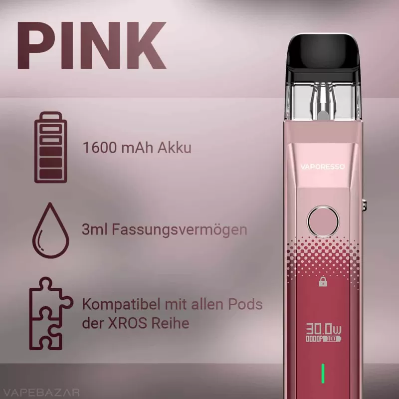 Vaporesso XROS Pro – Pink - Vaporesso / Pink - Image 2