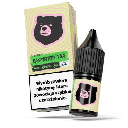 Liquid Go Bears Salt Tea 8ml 20mg Raspberry Tea