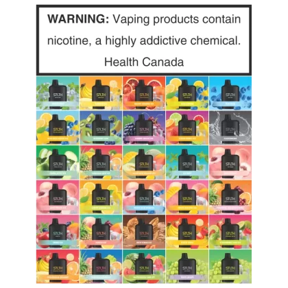 STLTH 9K PODS - FLAVOUR MENU