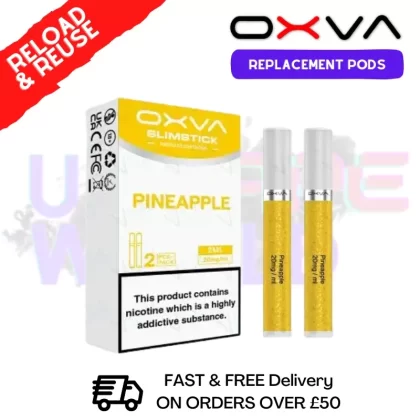 Pineapple Oxva SlimStick Prefilled Pod Cartridges – £3.89