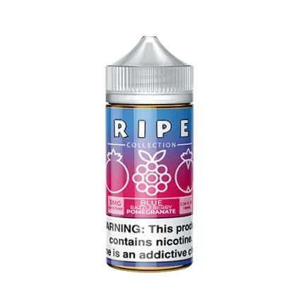 Blue Razzleberry Pomegranate by Vape 100 Ripe Collection 100ml - Vape Product, Vape Product