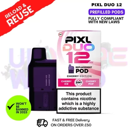 Cherry Edition Pixl Duo Replacement Pod – £6.99