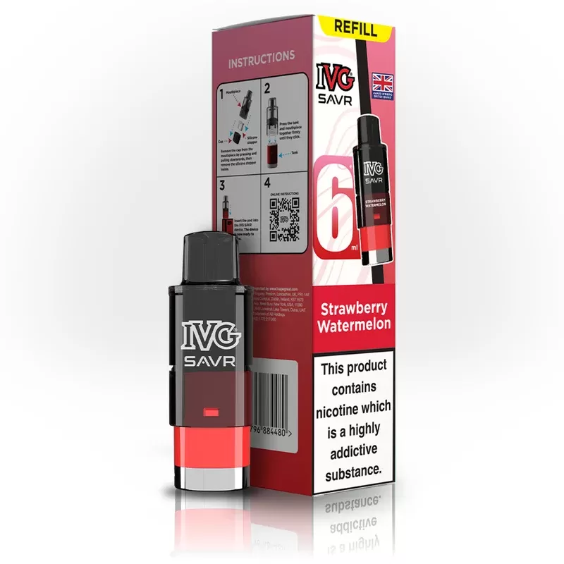 IVG SAVR Strawberry Watermelon Refill - Ejuicewarehouse