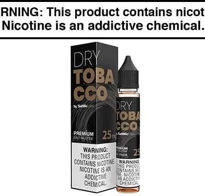 DRY TOBACCO BY VGOD SALT 30ML - Vapejuice