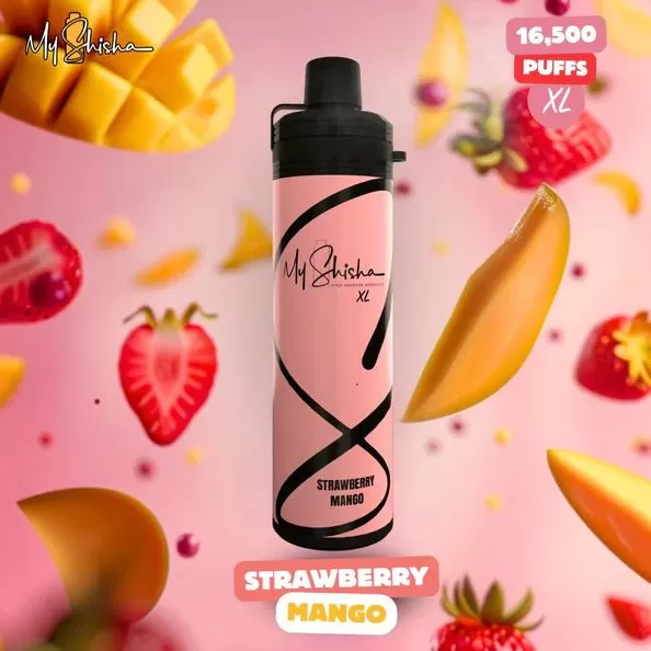 MY SHISHA XL DTL DISPOSABLE POD (16,500 PUFFS) - Watermelon Melon Passionfruit Mint / 3 mg - Image 2