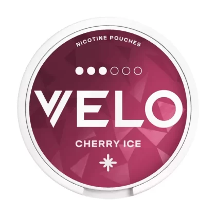 Velo Cherry Ice Nicotine Pouch - Nicotine Strength#Strong (10mg)