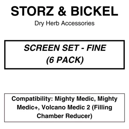 Storz & Bickel – Screen Set Fine – For Might Medic Range