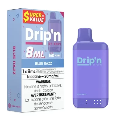 Drip’n by Envi 8ML Disposable – Blue Razz