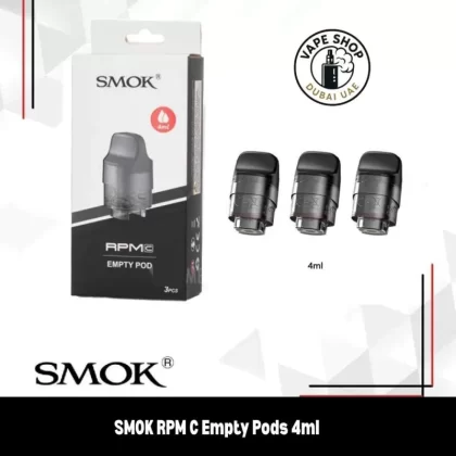 SMOK RPM C Empty Pods 4ml Replacement Pod Cartridge in Dubai UAE