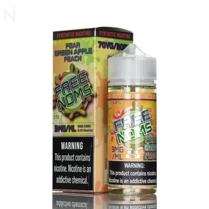 Freenoms E Liquid- Pear Green Apple Peach