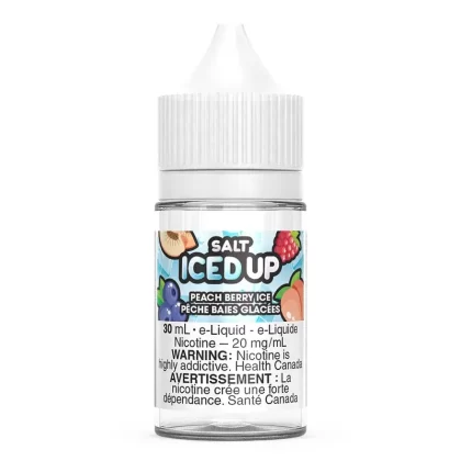 Iced Up Salt – Peach Berry Ice