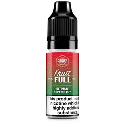Ultimate Strawberry Fruit FULL Nic Salt E-Liquid by Dinner Lady - 20mg