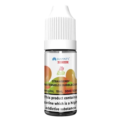 Hayati Pro Max Strawberry Watermelon Bubblegum Saltnic Vape Juice - 20mg
