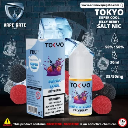 Tokyo Super Cool Jelly Berry Saltnic 30ml