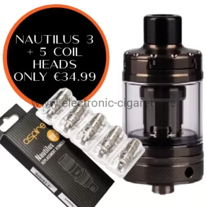 Aspire Nautilus 3 + BVC Coil Heads Pack 5x