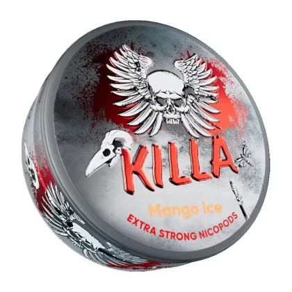 Mango Ice Killa Nicotine Pouches 16.5mg – 5 Tubs