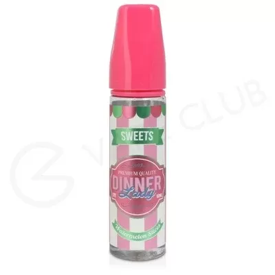 Watermelon Slices Shortfill E-Liquid by Dinner Lady Sweets 50ml