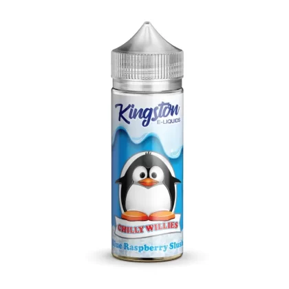 KINGSTON CHILLY WILLIES BLUE RASPBERRY SLUSH 100ML SHORTFILL E-LIQUID