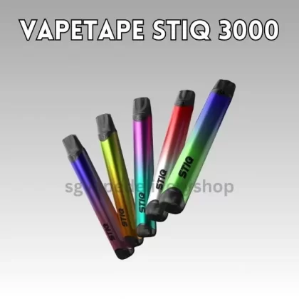 Vapetape STIQ 3000 Puffs - Peach Grape