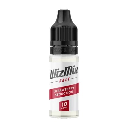Wizmix Salt Strawberry Seduction - 10ml - 10mg - Vape Product