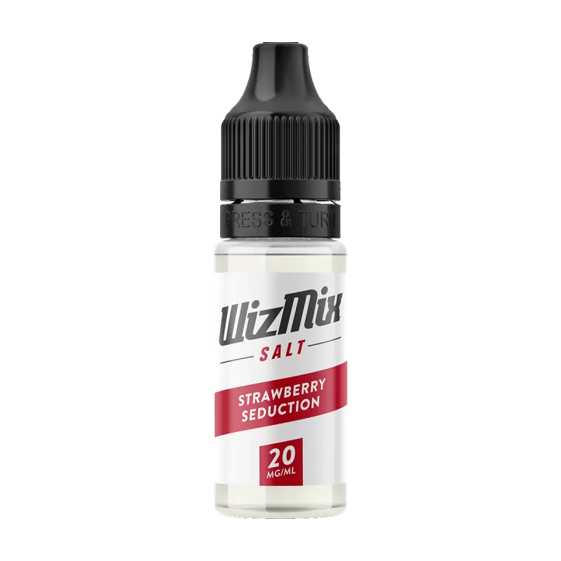 Wizmix Salt Strawberry Seduction - 10ml - 10mg - Vape Product - Image 2
