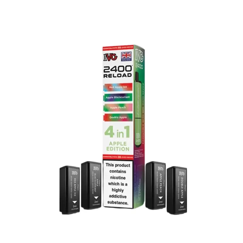 IVG 2400 Reload 4 in 1 Prefilled Pods - Passionfruit Edition