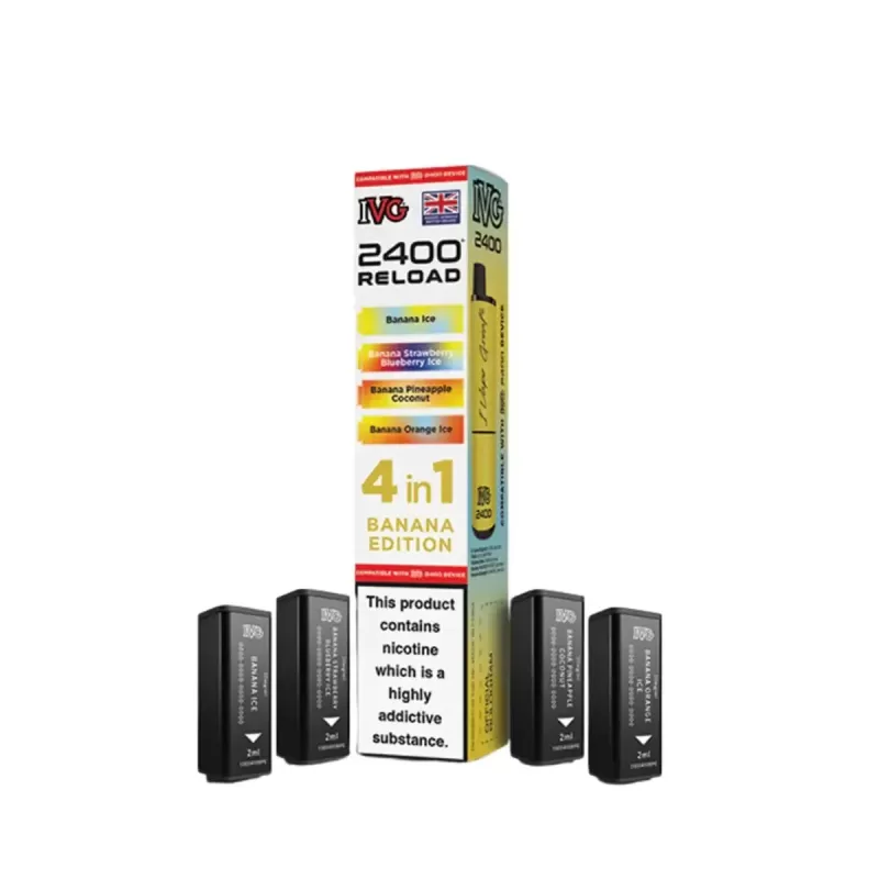 IVG 2400 Reload 4 in 1 Prefilled Pods - Passionfruit Edition - Image 2
