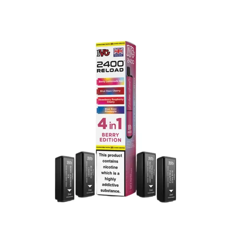 IVG 2400 Reload 4 in 1 Prefilled Pods - Passionfruit Edition - Image 3